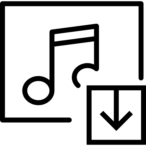 musikspieler Basic Miscellany Lineal icon