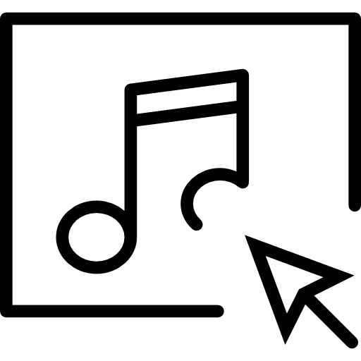 musikspieler Basic Miscellany Lineal icon
