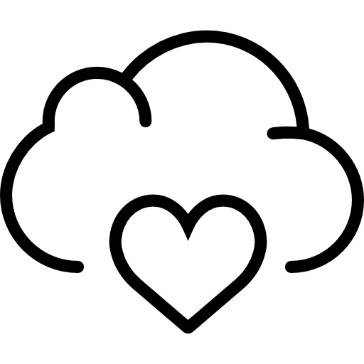 computación en la nube Basic Miscellany Lineal icono