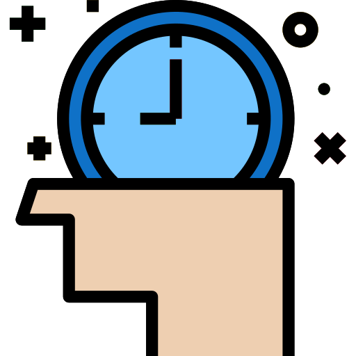 Time mind turkkub Lineal Color icon