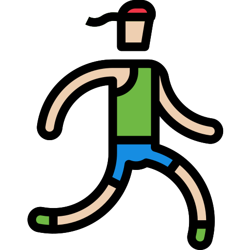 biegacz turkkub Lineal Color ikona