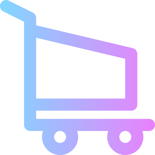 Shopping cart Super Basic Rounded Gradient icon