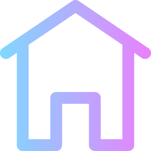 House Super Basic Rounded Gradient icon