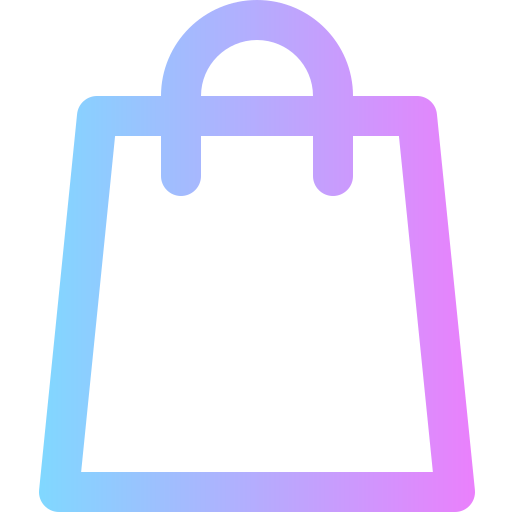 bolsa de la compra Super Basic Rounded Gradient icono