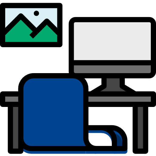 desktop turkkub Lineal Color icon