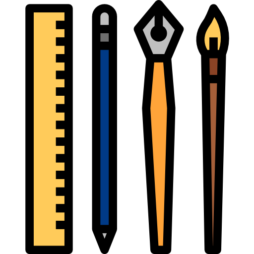 Инструменты дизайна turkkub Lineal Color иконка