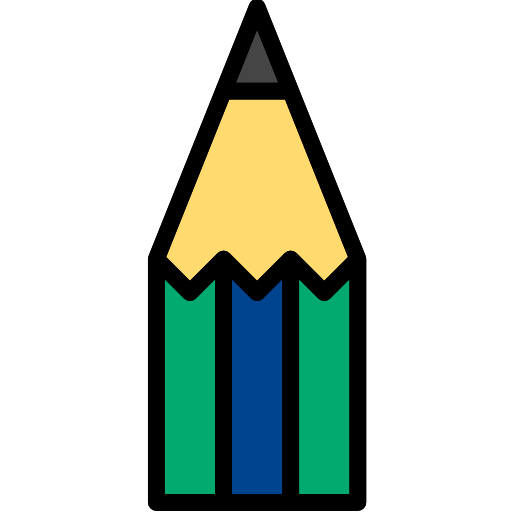 Pencil turkkub Lineal Color icon