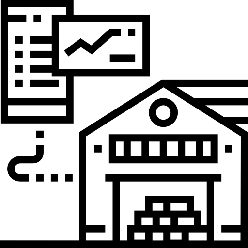 ストック Detailed Straight Lineal icon