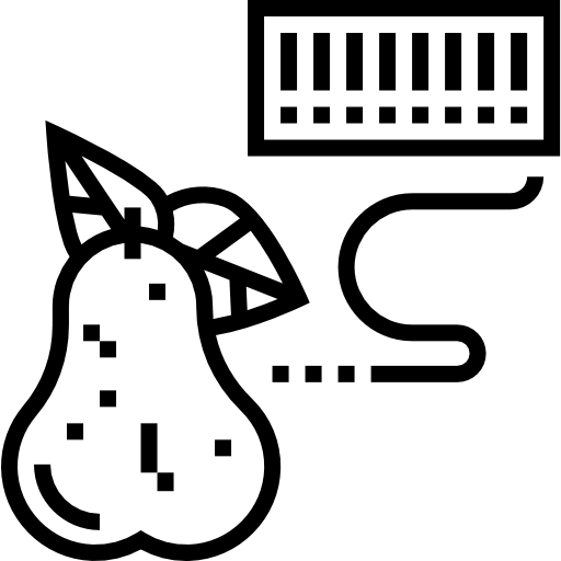 Груша Detailed Straight Lineal иконка