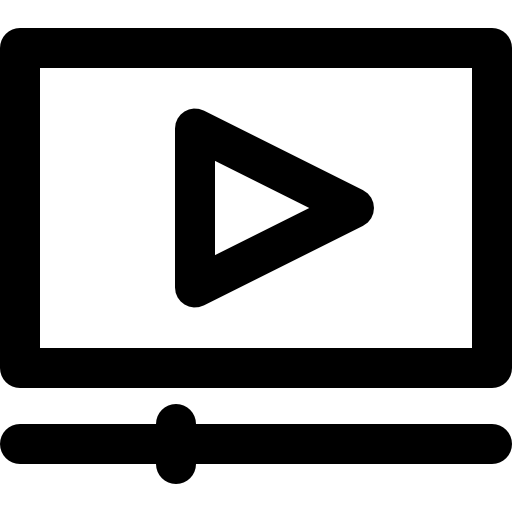 videoplayer Super Basic Rounded Lineal icon
