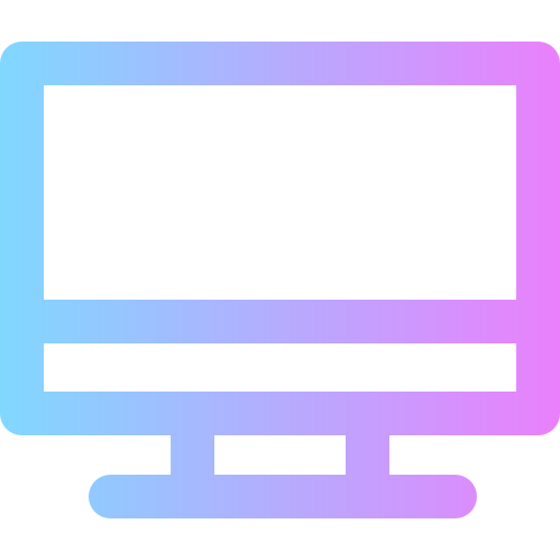 Computer Super Basic Rounded Gradient icon