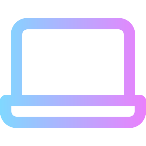노트북 Super Basic Rounded Gradient icon