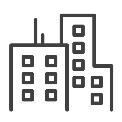 cidade Generic outline Ícone