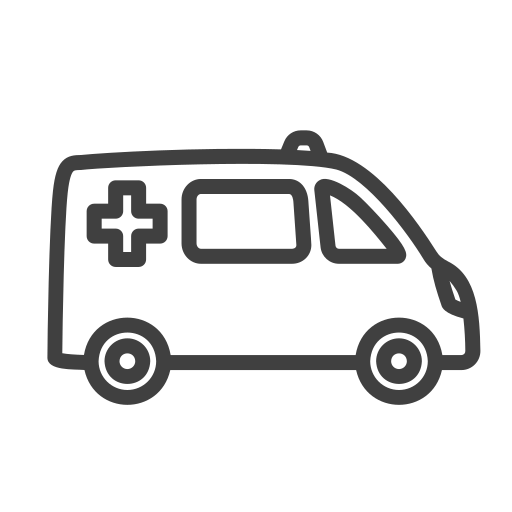 ambulancia Generic outline icono