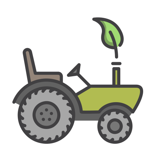 tractor Generic color lineal-color icoon