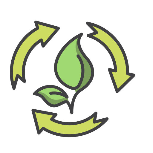 Recycle Generic color lineal-color icon