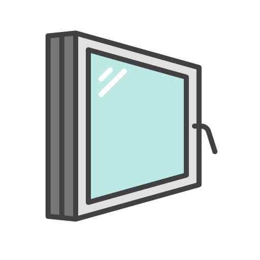 fenêtre Generic color lineal-color Icône