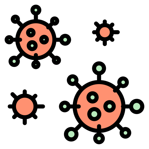 virus Generic color lineal-color Icône