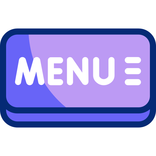 menu Basic Accent Lineal Color ikona