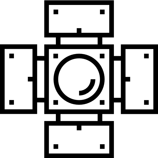 scheinwerfer Detailed Straight Lineal icon