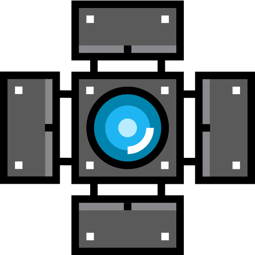 scheinwerfer Detailed Straight Lineal color icon