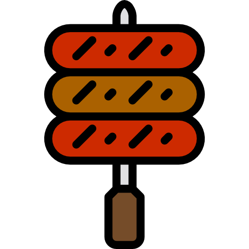 salchichas xnimrodx Lineal Color icono