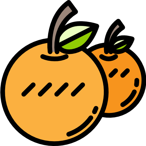 апельсин xnimrodx Lineal Color иконка