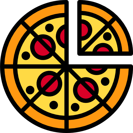 pizza xnimrodx Lineal Color icon