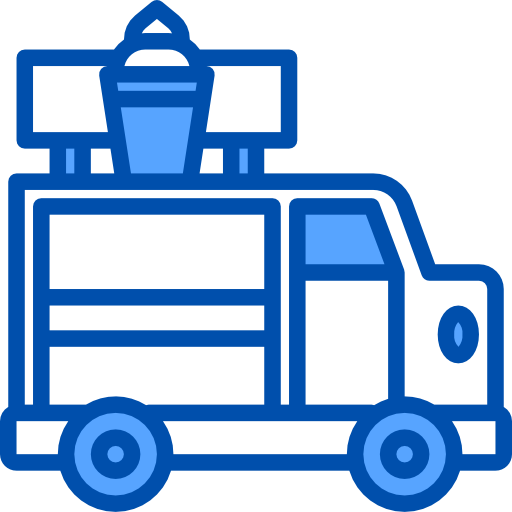 Food truck xnimrodx Blue icon