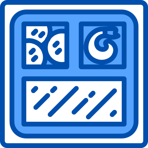 caja de almuerzo xnimrodx Blue icono