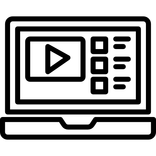 reproductor de video xnimrodx Lineal icono
