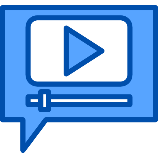 video-chat xnimrodx Blue icon