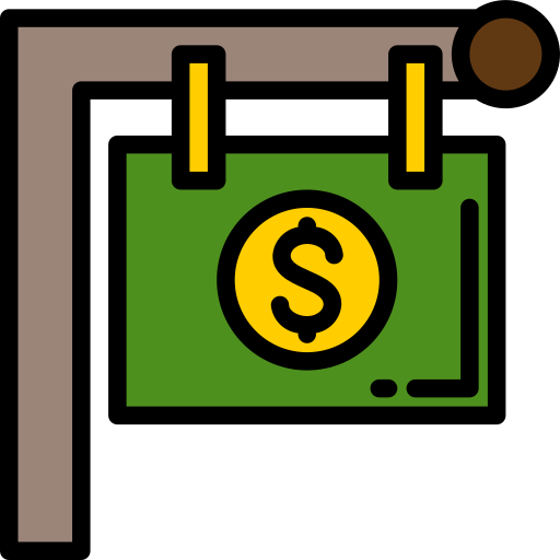 símbolo de dólar xnimrodx Lineal Color icono