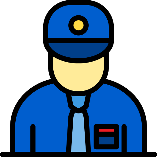 Полицейский xnimrodx Lineal Color иконка