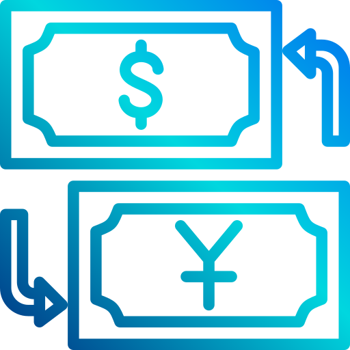 Money xnimrodx Lineal Gradient icon