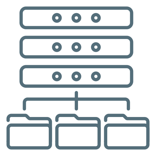 Folders Generic outline icon