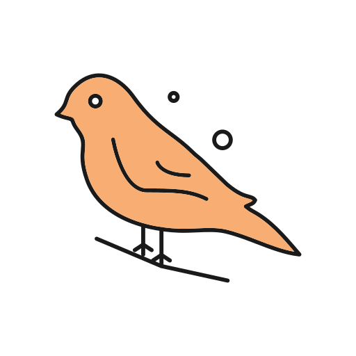 Sparrow Generic color lineal-color icon