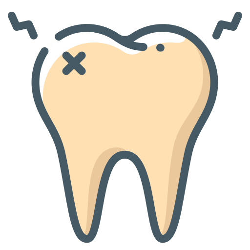 Tooth Generic color lineal-color icon