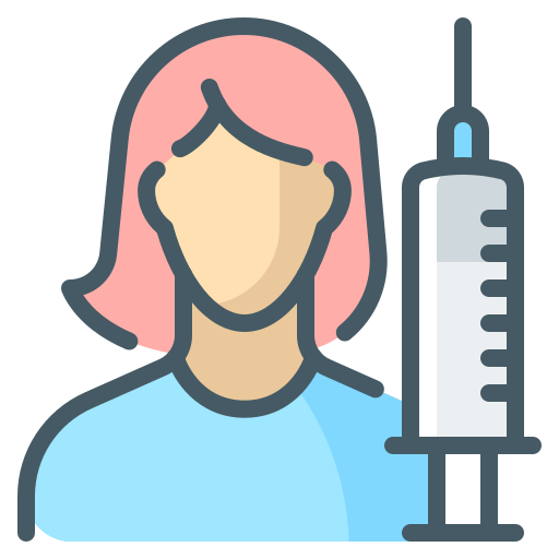 vacuna Generic color lineal-color icono
