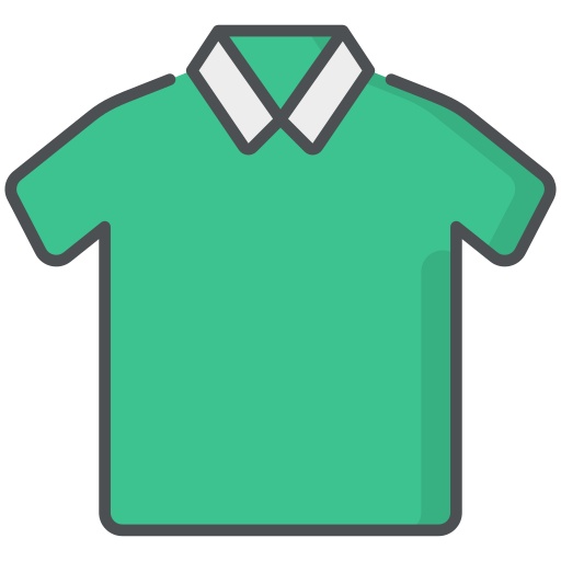camiseta Generic color lineal-color icono