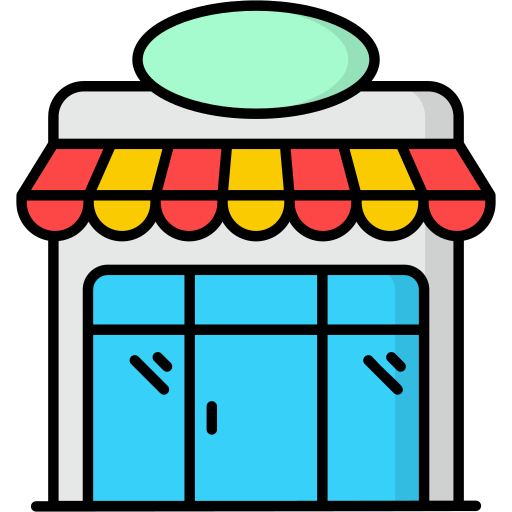 슈퍼마켓 Generic color lineal-color icon