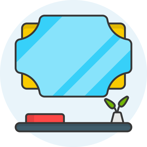 Oval mirror Generic Others icon
