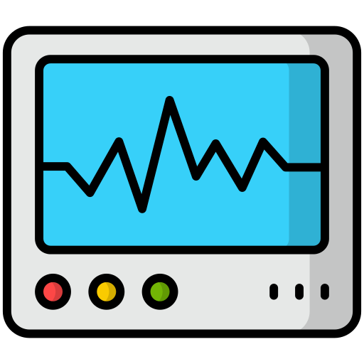 맥박 Generic color lineal-color icon