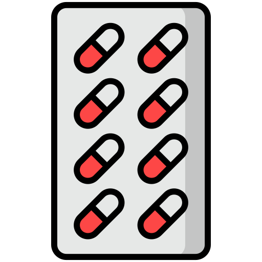 geneesmiddel Generic color lineal-color icoon
