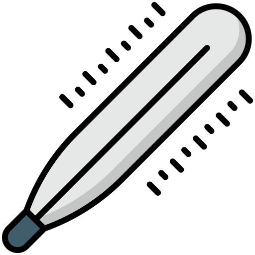 termómetro Generic color lineal-color icono