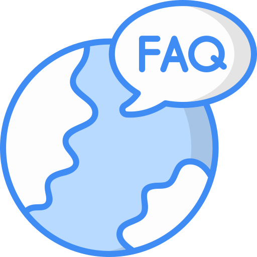 Global faq Generic color lineal-color icon