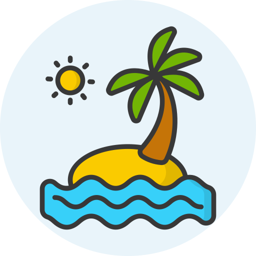 Summer Generic color lineal-color icon