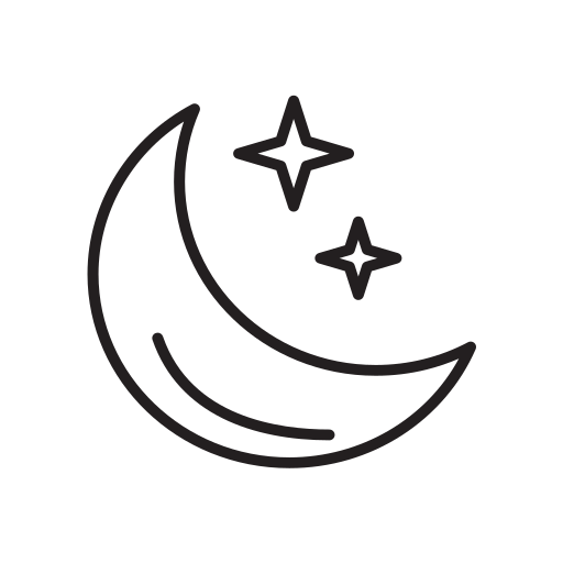 luna Generic outline icona