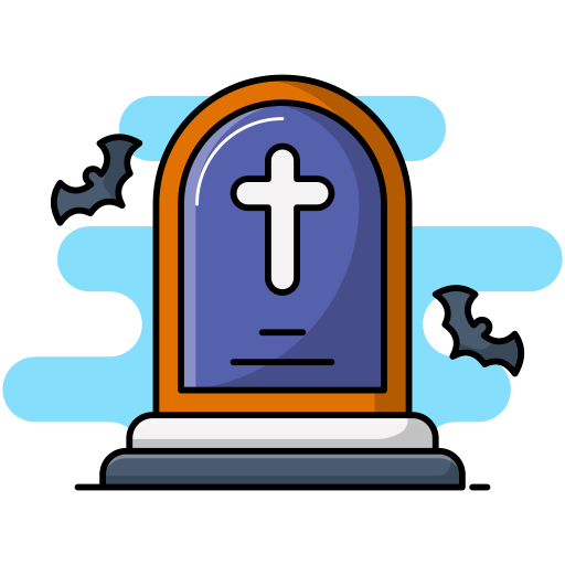 cementerio Generic color lineal-color icono