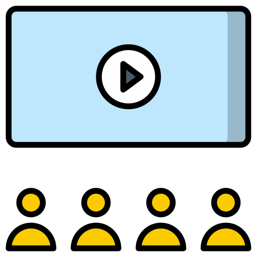 multimedia Generic color lineal-color ikona